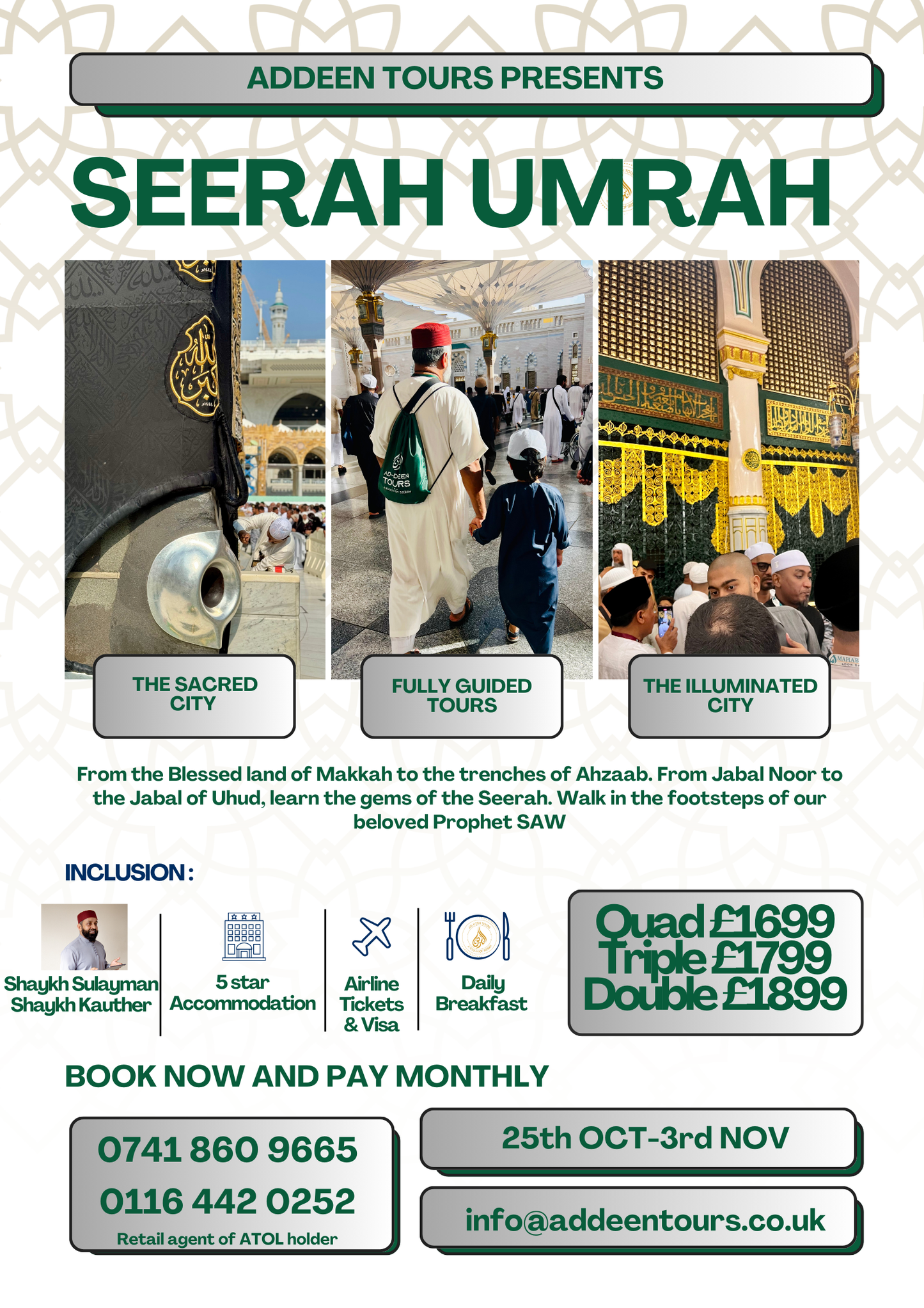 Umrah Deposit